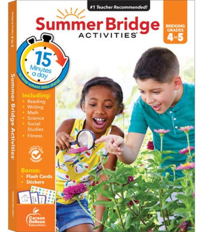 Summer Bridge ActivitiesÂ®, Grades 4 - 5 - Paperback - GOOD