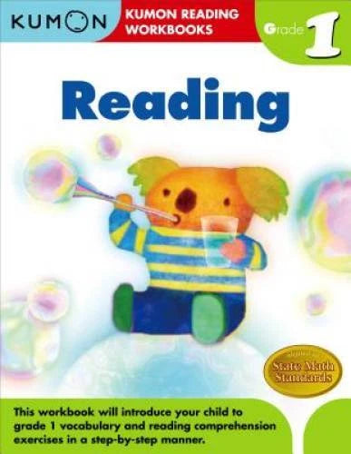 Grade 1 Reading (Kumon Reading Workbooks) - Paperback - VERY GOOD - image 2