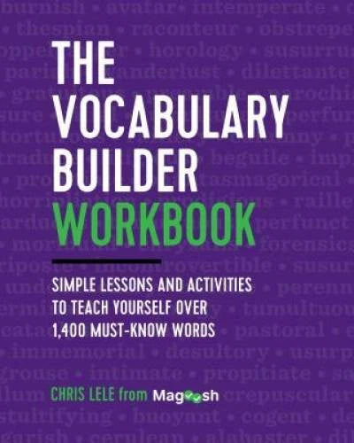 The Vocabulary Builder Workbook: Simple Lessons and Activities to Te - VERY GOOD - image 2