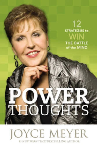 Power Thoughts: 12 Strategies to Win the Battle of the Mind - Hardcover - GOOD - image 2