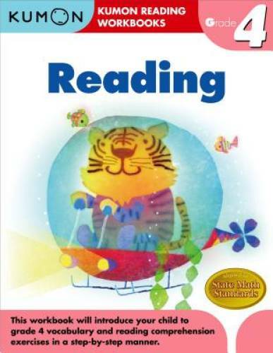 Grade 4 Reading (Kumon Reading Workbooks) - Paperback By Kumon Publishing - GOOD