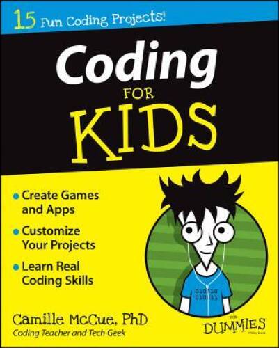 Coding For Kids For Dummies - Paperback By Camille McCue - VERY GOOD
