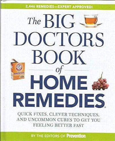 The Big Doctors Book of Home Remedies - Hardcover - GOOD