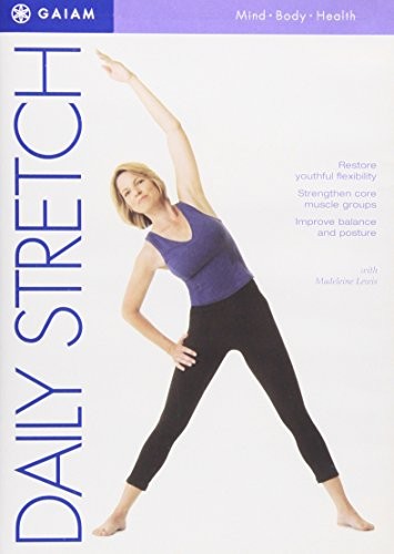 Daily Stretch - DVD By Madeleine Lewis,Melissa Leo - VERY GOOD
