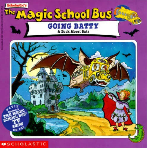 Magic School Bus Going Batty - Paperback By Cole, Joanna - GOOD - image 2