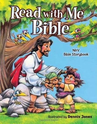 Read with Me Bible: an NIrV Story Bible for Children - Hardcover - GOOD - image 2