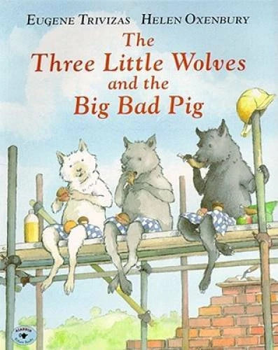 The Three Little Wolves and the Big Bad Pig - Paperback - GOOD - image 2