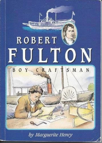 Robert Fulton Boy Craftsman - Paperback By Marguerite Henry - GOOD - image 2