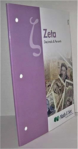 Zeta Decimals & Percents Student Workbook - Paperback By Math U See - GOOD