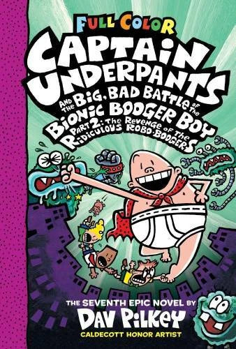 Captain Underpants and the Big, Bad Battle of the Bionic Booger Boy, Part - GOOD - image 2
