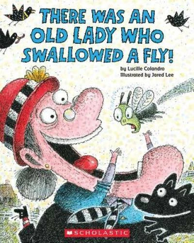 There Was an Old Lady Who Swallowed a Fly! - Paperback - GOOD - image 2