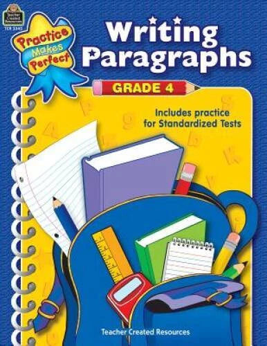 Writing Paragraphs Grade 4 - Paperback By Wanda Kelly - GOOD