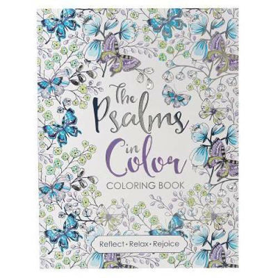 "The Psalms in Color" Inspirational Adult Coloring Book - GOOD