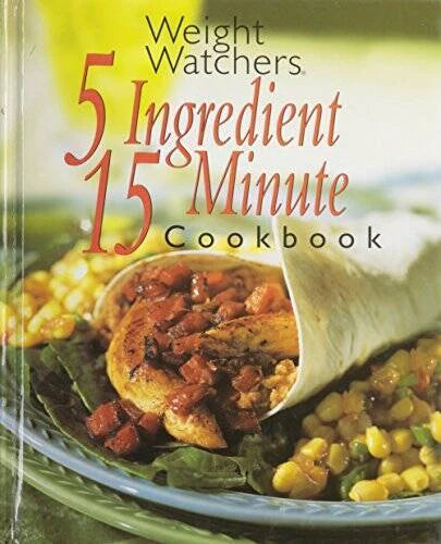 Weight Watchers 5 Ingredient 15 Minute Cookbook - Hardcover - GOOD - image 2