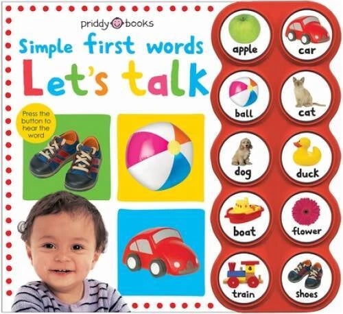 Simple First Words Let's Talk - Board book By Priddy, Roger - GOOD - image 2