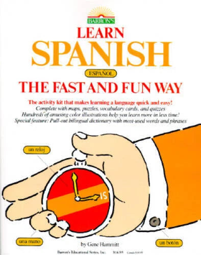 Learn Spanish the Fast and Fun Way (Learn the fast & fun way) - Paperback - GOOD - image 2