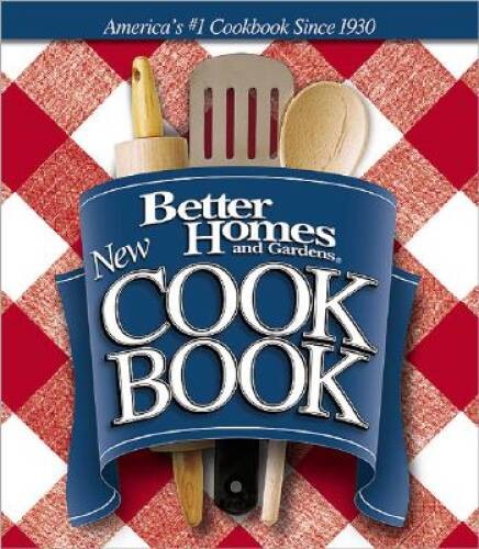 New Cook Book (Better Homes & Gardens New Cookbooks) - Ring-bound - GOOD