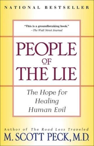 People of the Lie: The Hope for Healing Human Evil - Paperback - VERY GOOD - image 2