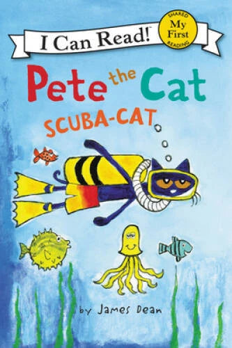 Pete the Cat: Scuba-Cat (My First I Can Read) - Paperback By Dean, James - GOOD - image 2