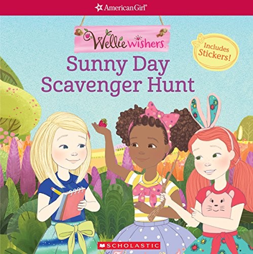 Sunny Day Scavenger Hunt (American Girl: WellieWishers) - Paperback - VERY GOOD