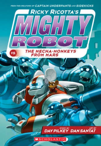 Ricky Ricotta's Mighty Robot vs. The Mecha-monkeys From M - VERY GOOD - image 2