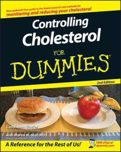 Controlling Cholesterol For Dummies - Paperback By Rinzler, Carol Ann - GOOD