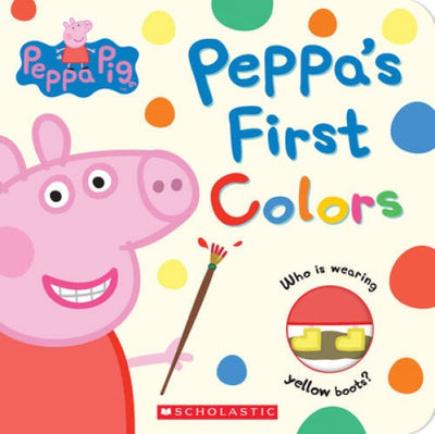 Peppa's First Colors (Peppa Pig) - Board book By Scholastic - VERY GOOD