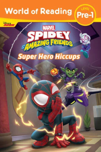 World of Reading: Spidey and His Amazing Friends Super Hero Hiccups - VERY GOOD - image 2