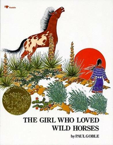 The Girl Who Loved Wild Horses - Paperback By Goble, Paul - VERY GOOD