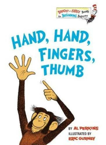 Hand, Hand, Fingers, Thumb (Bright & Early Books) - Hardcover - VERY GOOD - image 2