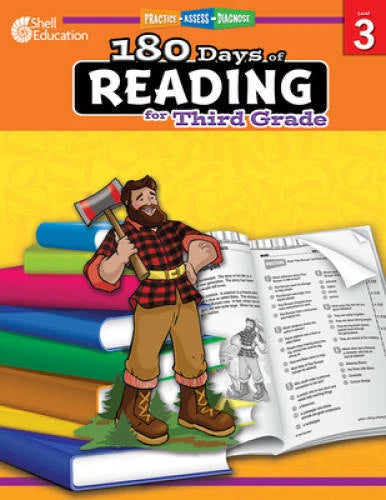 180 Days of Reading for Third Grade (180 Days of Practice) - Paperback - GOOD
