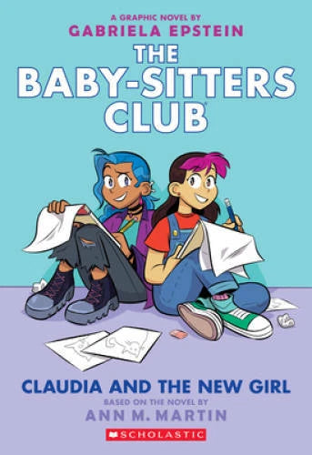 Claudia and the New Girl (The Baby-sitters Club Graphic Novel #9) (9 - VERY GOOD - image 2
