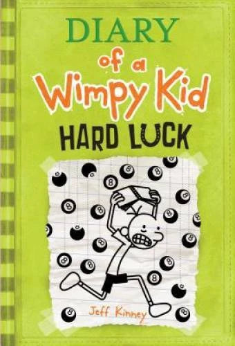 Diary of a Wimpy Kid: Hard Luck, Book 8 - Hardcover By Kinney, Jeff - VERY GOOD - image 2