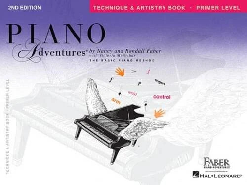 Primer Level - Technique & Artistry Book: Piano Adventures - Paperback - GOOD - image 2