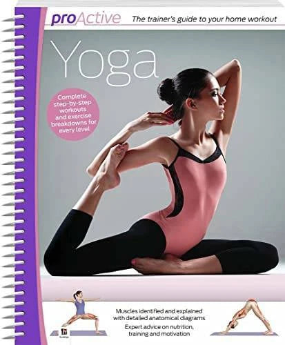 Yoga Book Pro Active, The trainers Guide Complete Step-by-step Workout - GOOD - image 2