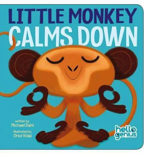 Little Monkey Calms Down (Hello Genius) - Board book By Dahl, Michael - GOOD - image 2