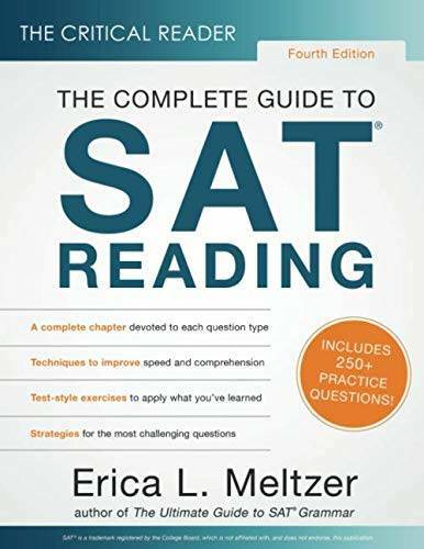 The Critical Reader, Fourth Edition: The Complete Guide to SAT Reading - GOOD