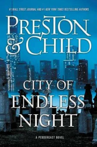City of Endless Night (Agent Pendergast series) - Hardcover - GOOD - image 2