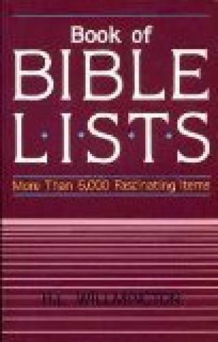 Book of Bible Lists - Paperback By H. L. Willmington - GOOD