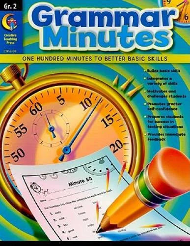 Grammar Minutes, Gr.2 - Perfect Paperback By Carmen Jones - GOOD