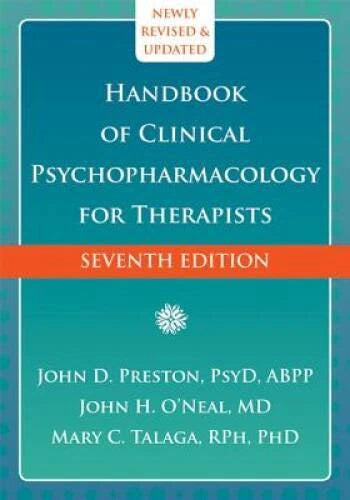 Handbook of Clinical Psychopharmaco<wbr/>logy for Therapists - Hardcover - VERY GOOD - image 2