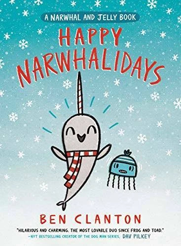 Happy Narwhalidays (A Narwhal and Jelly Book #5) - Hardcover - VERY GOOD - image 2