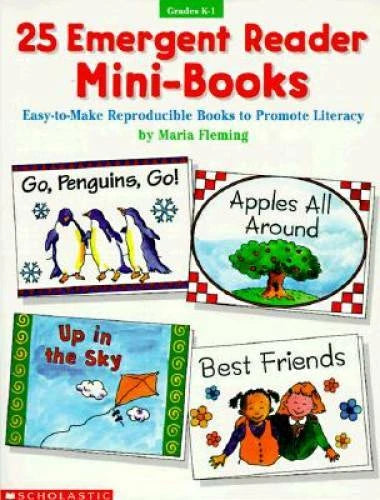 25 Emergent Reader Mini-Books (Grades K-1) - Paperback By Fleming, Maria - GOOD