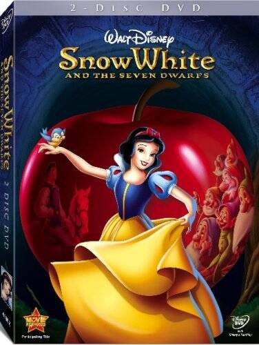 Snow White and the Seven Dwarfs - DVD By Adriana Caselotti - VERY GOOD