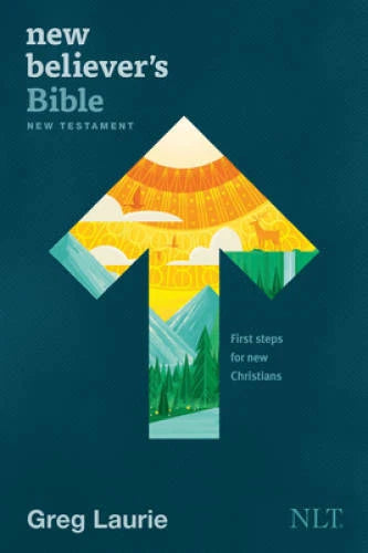 New Believer's Bible New Testament NLT (Softcover): First Steps for - VERY GOOD - image 2