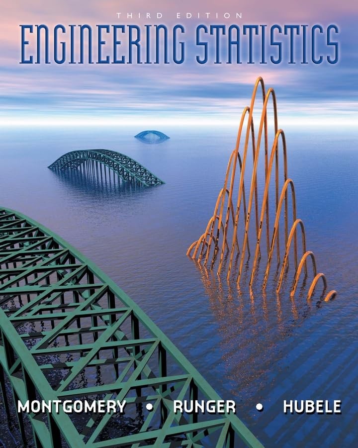 Engineering Statistics - VERY GOOD