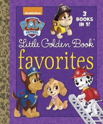PAW Patrol Little Golden Book Favorites (PAW Patrol) - Hardcover - GOOD - image 2