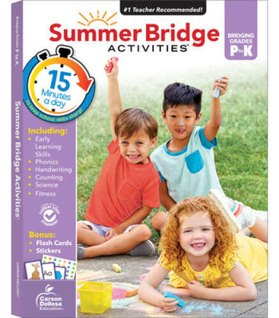 Summer Bridge ActivitiesÂ®, Grades PK - K - Paperback - GOOD
