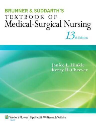 Brunner & Suddarth's Textbook of Medical-Surgic<wbr/>al Nursing (Brunner a - VERY GOOD