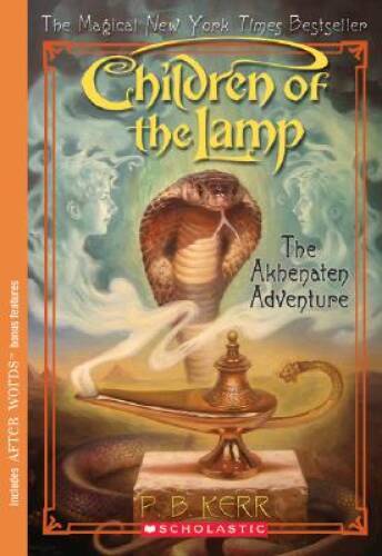 The Akhenaten Adventure (Children of the Lamp #1) - Paperback - VERY GOOD